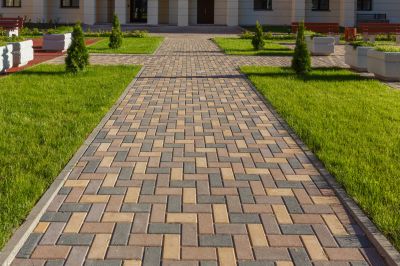 Brick Hardscape Installation in Burlington, VT